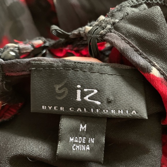 Byer California sleeveless racer top size M multicolour sexy - Picture 8 of 9